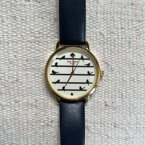 Kate Spade ♠️ Navy Leather Watch
